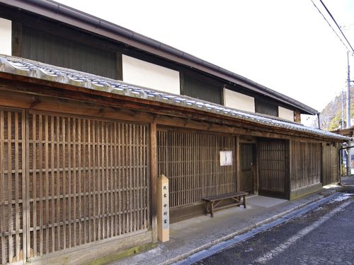 江戸時代の面影を残す町家の建物