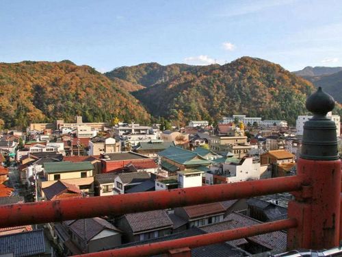 山中温泉 町並み