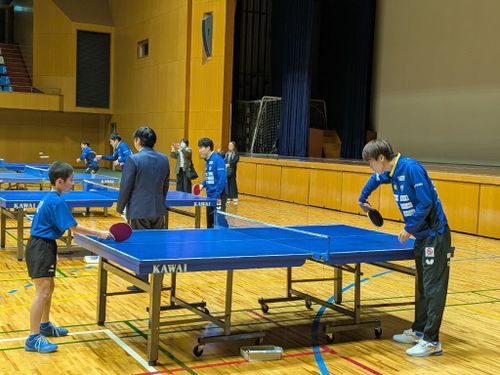 岡山リベッツとの練習