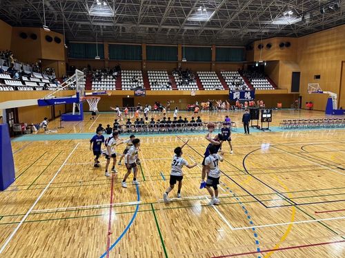 バスケットボール合宿の様子