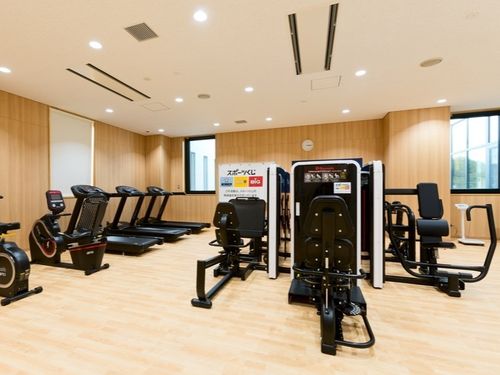 施設内にあるトレーニングルーム