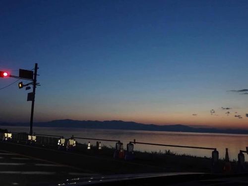 夜のさざなみ街道