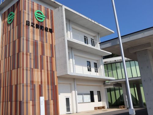2021年に完成した日之影町役場新庁舎