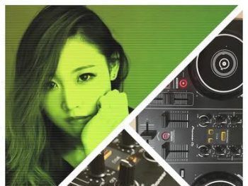 ワンポイントメイク付きのDJイベント