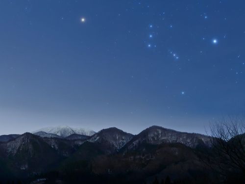天気が良ければ星も見ることができます