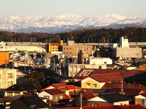 お試し住宅の一つが位置する城下町、大聖寺