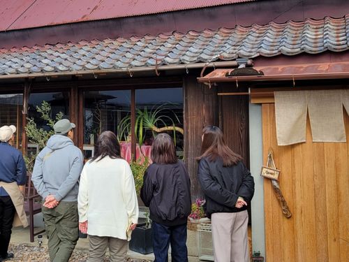 古民家物件説明の様子