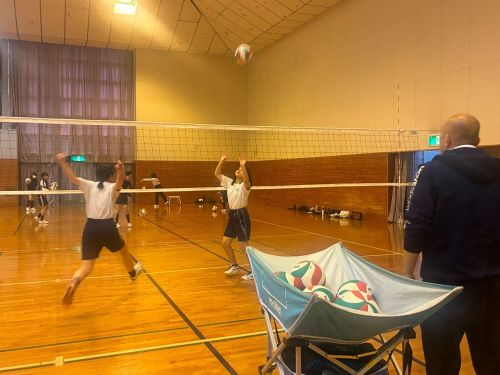 バレー部顧問は全国大会出場経験あり!