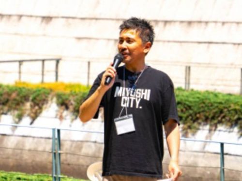 代表西崎：「私も移住者です。三好でお待ちしてます！」