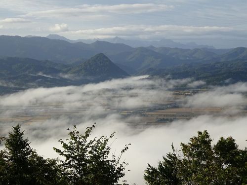 上金剛山からの雲海