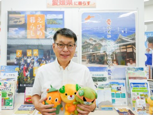 竹内 英治さん（東京相談窓口・えひめ移住コンシェルジュ）