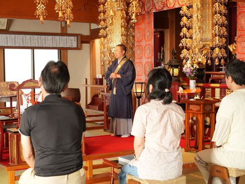 朝の瞑想の時間