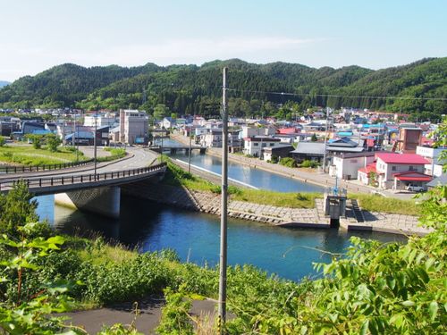 海と森に囲まれた脇野沢地区