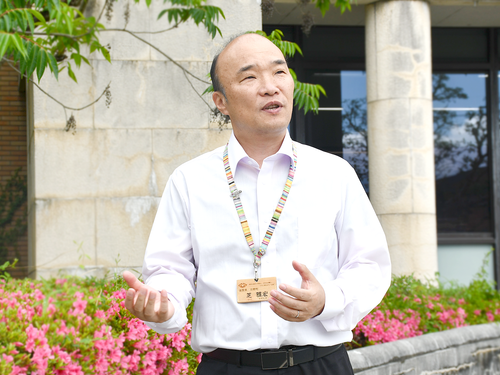 日野町役場福祉保健課の芝課長