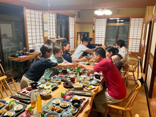 先輩移住者との交流