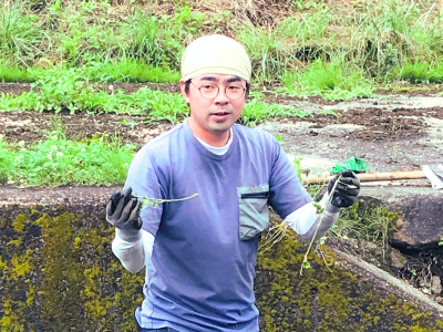 曽爾村農林業公社・日下部さん