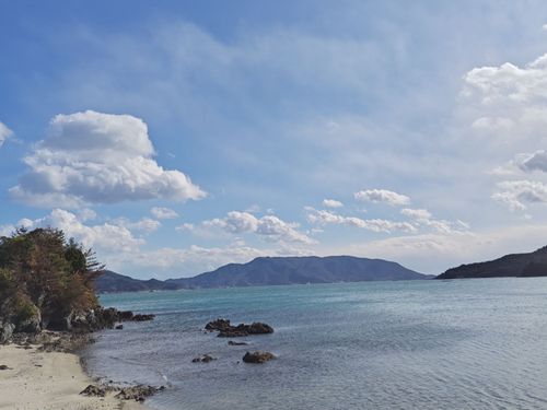 渡船で馬島へ。海まるごと探究フィールド！