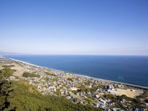 日本一長い砂礫海岸「七里御浜」