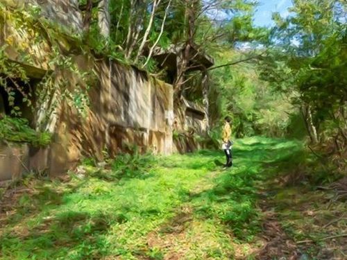 白滝鉱山跡