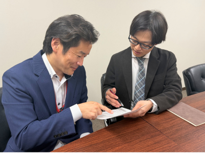 未経験でも安心。先輩がそばで支え、数年かけてじっくり育てる環境があります。