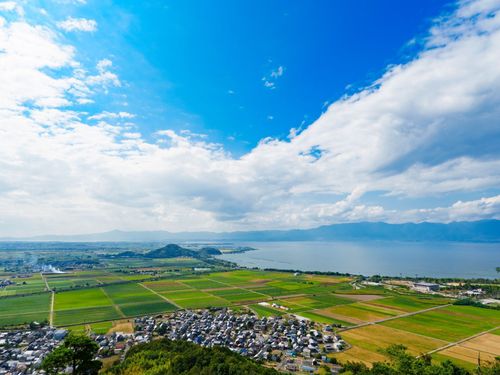 八幡山　山頂からの眺め