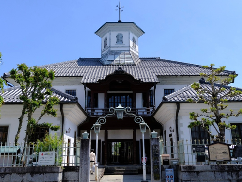 「郷土食フェス！」の会場となる白雲館。普段は観光案内所として利用されています。