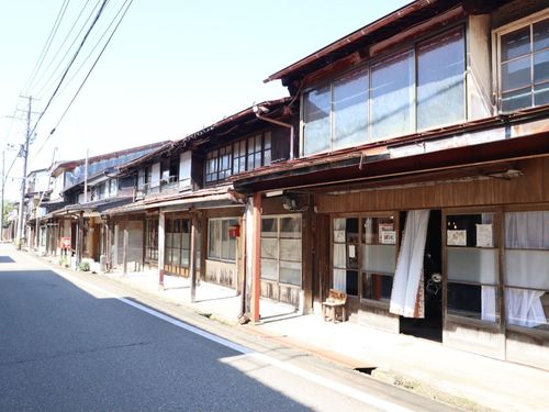 雁木町家の町並み