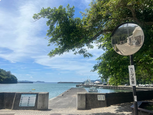 400人ほどが暮らす母島の風景