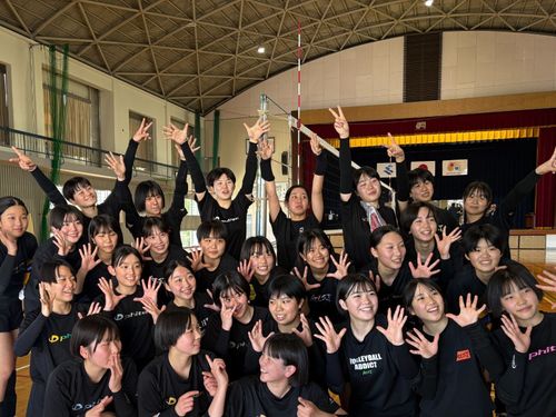 女子バレーボール部には寮生活を送る生徒が大勢います！