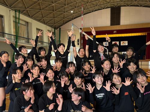 女子バレーボール部には寮生活を送る生徒が大勢います！ 