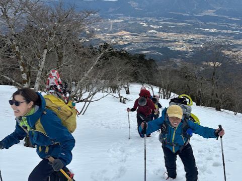 冬の藤原岳