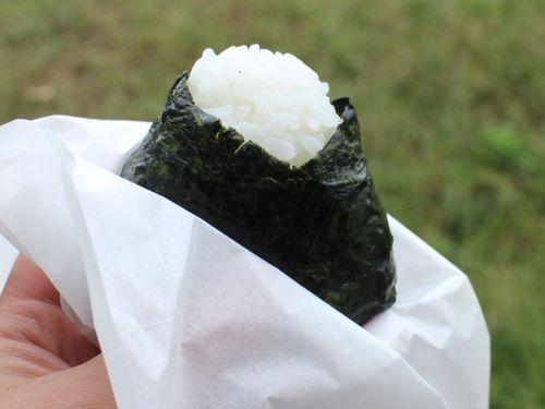 近江日野米のおにぎりをご用意します！
