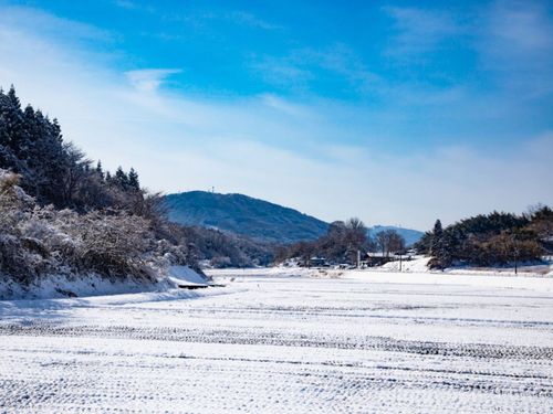 冬の田村市