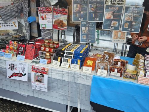 南相馬市の特産品も並びます