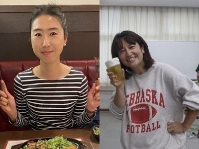 左_mai、右_さっちゃん