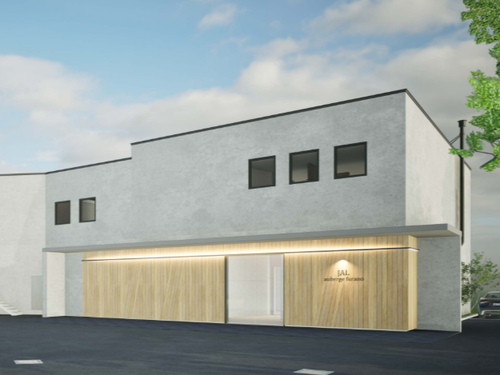 新築建設中「JALオーベルジュ富良野」
