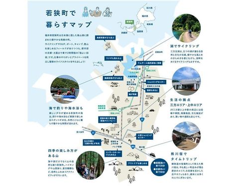 若狭町で暮らすマップ