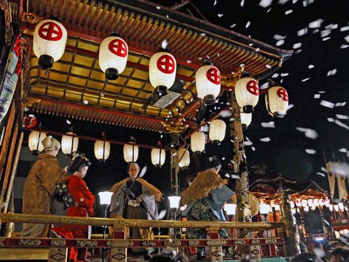 毎年多くの方が訪れる曳山祭り