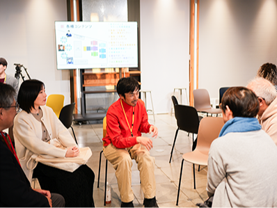 ゲストと気軽に直接話せる座談会も開催！