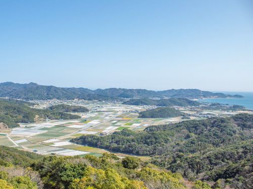 地元の方を交流する農業の町「阿万」