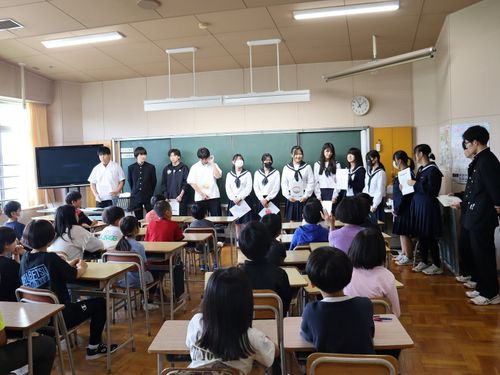 小学校へ出前授業