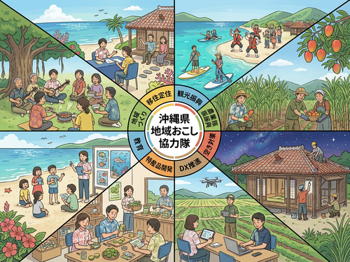協力隊活動分野イメージ