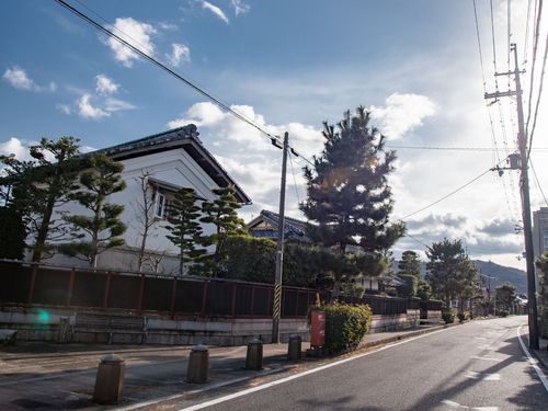 五個荘付近の旧中山道