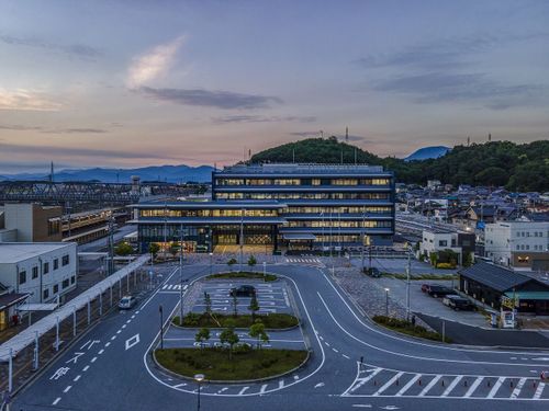 市役所と米原駅周辺