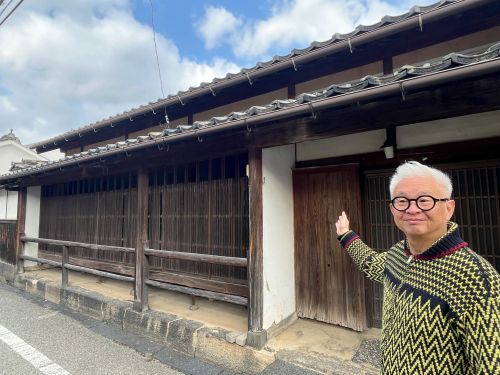 城下町で空き家物件まち歩きをした後は、地元人気のお蕎麦屋さんで昼食です