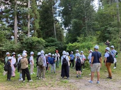 南三陸の「山」を体感頂くツアーの様子