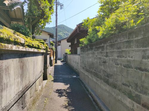 かつてのメイン通りである路地
