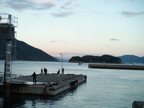 徳山港から大津島まではフェリーで最短20分