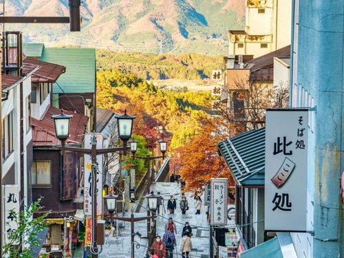 伊香保温泉の石段
