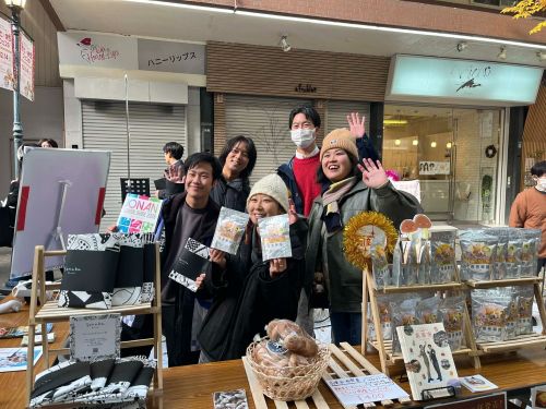 地域の人と一緒にイベントに出展することも
